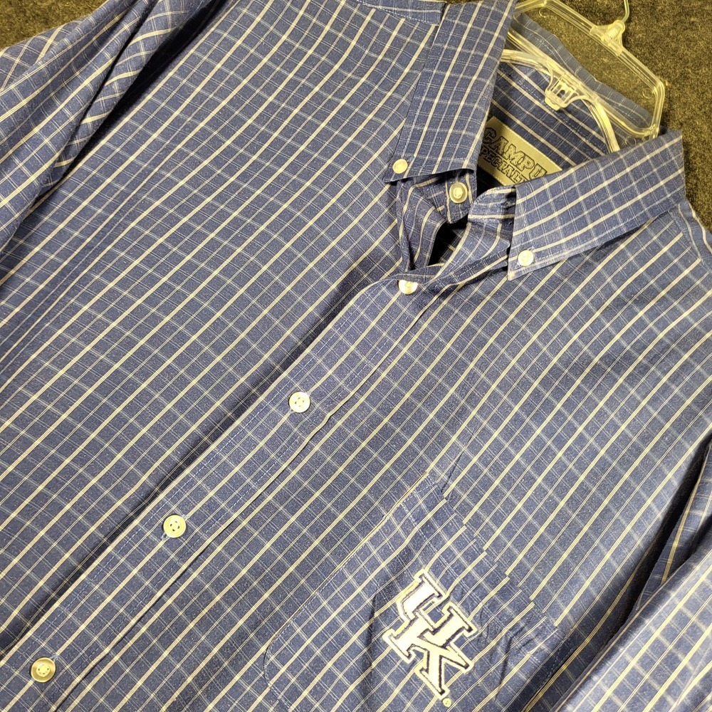 University Of Kentucky Wildcats Campus Specialities Long Sleeved Shirt Men's L